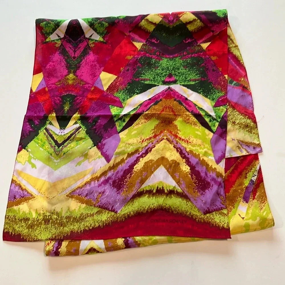 Cynthia Rowley -‎ abstract scarf, 65”